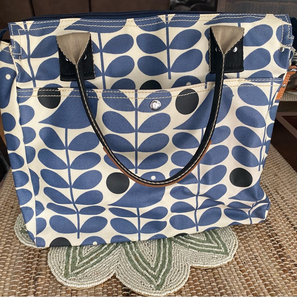 Orla Kiely bird handbag